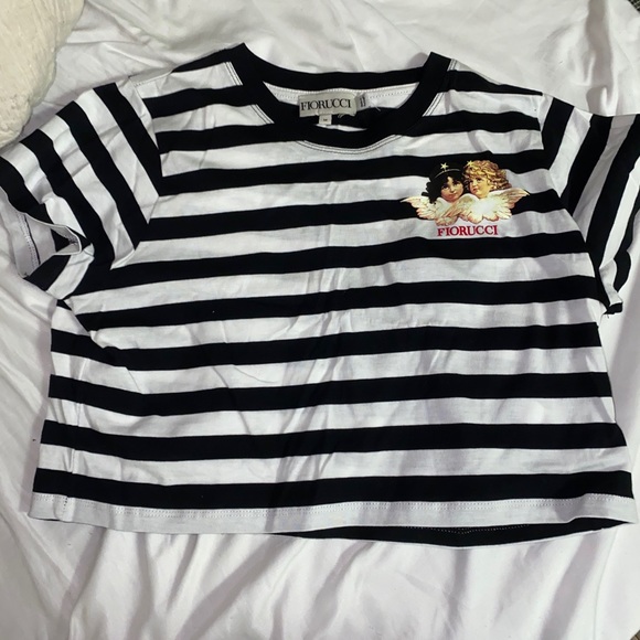 Fiorucci Cropped Tee - Picture 2 of 4